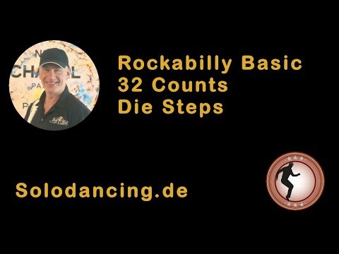 Rockabilly Basic 32 Counts Line Dance Beginner - Level 1