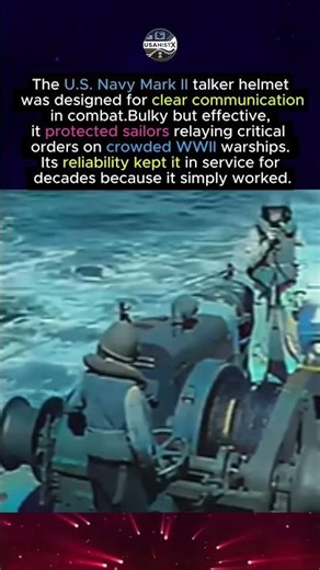 How U.S. Sailors Communicated Under Fire in WWII #history #shorts