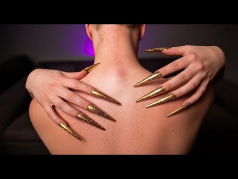 Relaxing Back Scratches for Sleep & Tingles 😴✨ (No Talking) Relaxing Sleeping76