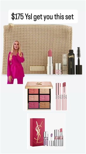 Free Ysl summer raffia bag with beauty purchase ☀️ #yslbeauty