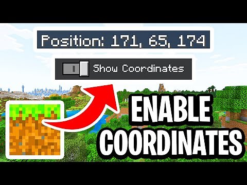 How To See Coordinates In Minecraft Bedrock - Console, PC, Mobile