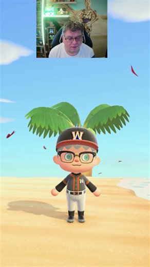 My baseball Outfit On Animal Crossing New Horizons - #shorts