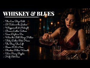 Pour Whiskey Blues 🥃 Slow Deep Blues for Late Night Bars & Lonely Glasses