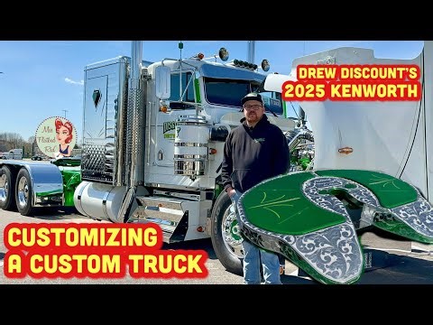 Customizing a Custom Truck: Drew Discount’s 2025 Kenworth Tour
