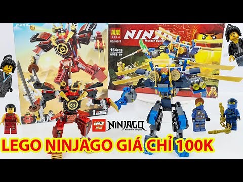 Lắp Ráp 2 Set Lego Robot Mini Giá Rẻ Trong Ninjago | Toy Channel