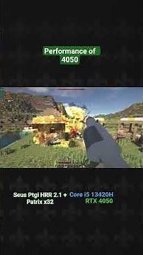 Impressive? #minecraft #performance #rtx #shaders