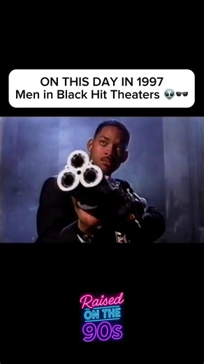 On This Day in 1997: Men in Black Hit Theaters 👽🕶️ | 90s Nostalgia