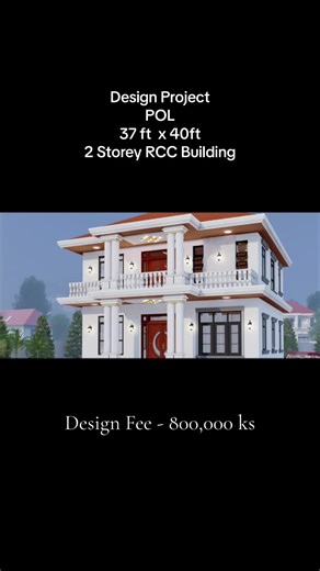 Designing a Modern 2.5 Storey RCC Building with 18x45 Dimensions