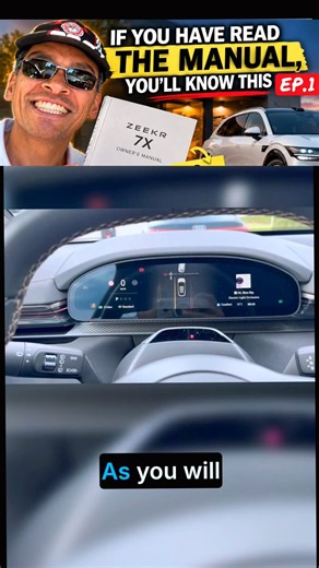 Did you know your Zeekr 7X does this? #zeekr #cartech #hiddenfeatures
