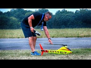 250 KM/H SPEED HELI! RC MODEL HELICOPTER SAB GOBLIN COMET FLIGHT DEMO | MODELLTAGE THÜRINGEN 2018