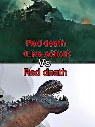 Red death (live action) vs red death|Edith #edith #capcut
