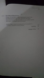 Task:Design an informative poster depicting 3–5 elements that... | Filo