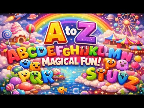 A to Z Alphabet Adventure for Kids | Fun 3D ABC Learning Video for kids👶