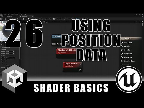 Using Position Data - Shader Graph Basics - Episode 26