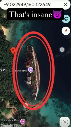 Abandoned Ghost Ship Found in Solomon Islands 🌊😨 #viral #fyp #ytshorts #shipwreck