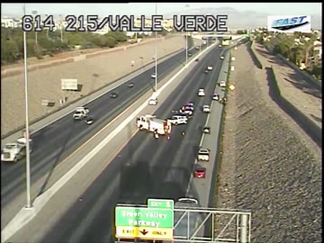 Fatal crash on 215 at Valle Verde blocking all westbound lanes