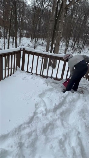 The snow won’t remove itself whenever it’s below freezing.