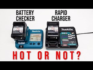 Are Rapid Battery Chargers Bad for your Tool Batteries? Makita Battery Temps After Charging