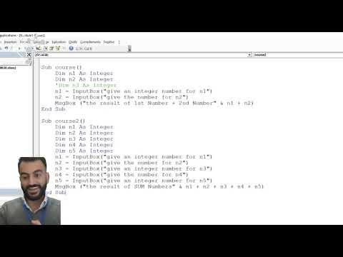 Algorithm and Programming with VBA _20_ Good Practice: Improve your code