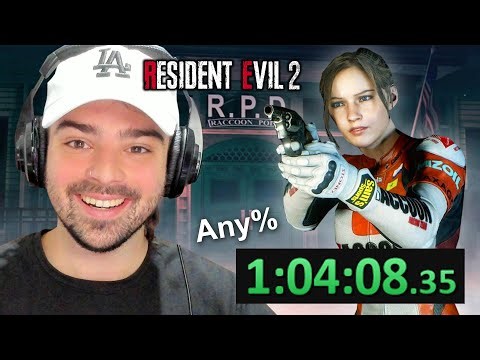 Hice mi Primer SPEEDRUN de RESIDENT EVIL 2 (1:04:08)