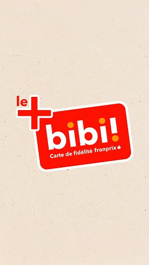 Le nouveau programme de fidélité bibi est là, et on l'accueille en grande pompe. Le concept est simple : Vous profitez des promos en cours, et en vous avez 5% cagnottés sur les promos sur votre carte bibi. | Franprix