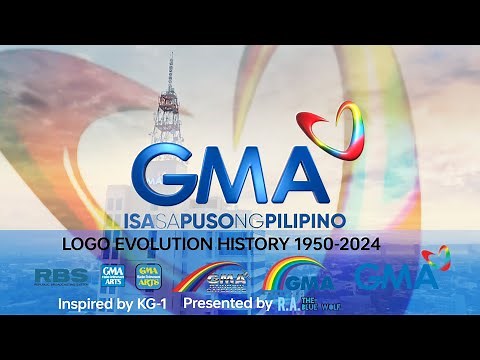 GMA Network Logo Evolution History (1950-2024 Present) | INSPIRED BY KG-1 #IsaSaPusoNgPilipino
