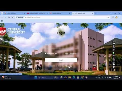 ACCESS TO ACADEMIC DATABASE USING OFF CAMPUS PROCESS IN CENTRAL UNIVERSITY