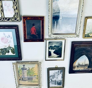 Vintage Gallery Wall Frame Set – Curated Assorted Picture Frames for Eclectic Home Decor - Etsy