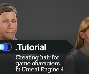 ArtStation - Video Tutorial Series - How to create hair for game characters in Unreal Engine | Tutorials