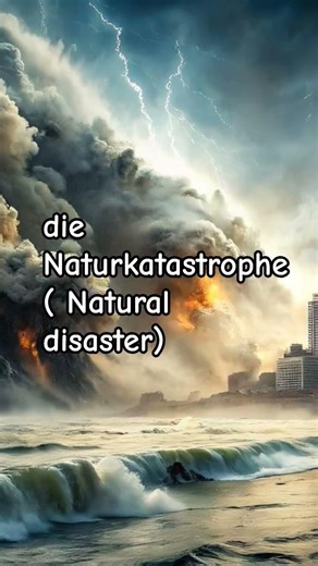 natural catastrophe, learn German in Sinhala, Language learning easily