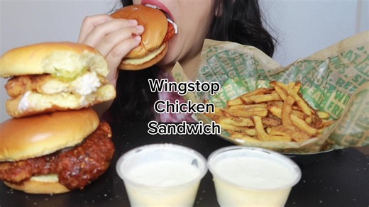 Wingstop Chicken Sandwich Varieties: Atomic, Lemon Pepper, and Mild