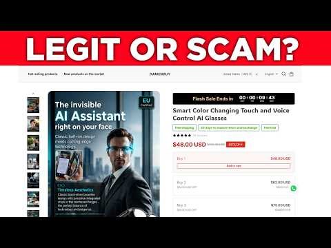 Ramenbuy AI Glasses Review – Scam or Legit? Smart Glasses Tested