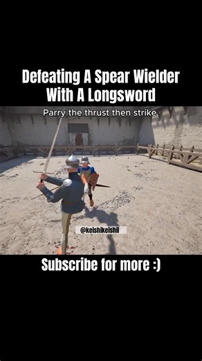 Longsword VS Spear: Crazy Technique | Half Sword Demo