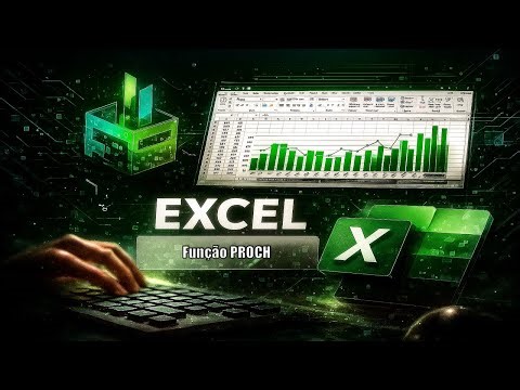 Curso Excel Básico ao Avançado Aula 41 - Função PROCH
