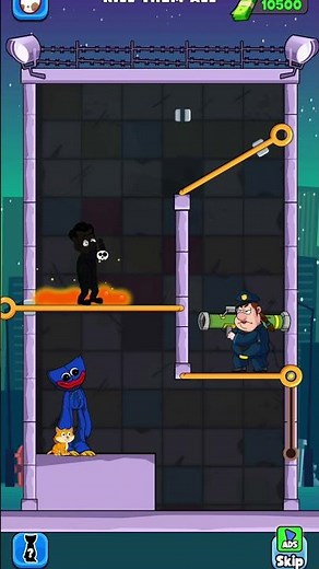 Huggy wuggy pin - poppy play time chapter 2 😨 dengoures #shorts #huggywuggy #gaming #youtubeshorts