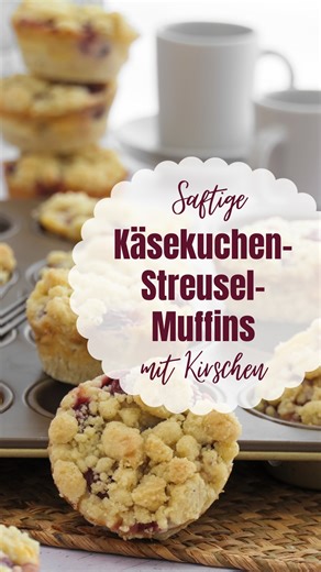 Nicoles Zuckerwerk - Nicole Weber-Joerss | Saftige Käsekuchen-Streuselmuffins mit Kirschen 🍒🤍 Dieses Rezept gibt’s hier eigentlich schon länger … aber ganz ehrlich: Sie sind einfach... | Instagram