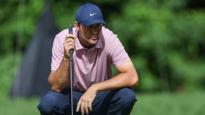 Scottie Scheffler nailed the Tiger Woods stinger on Travelers day one