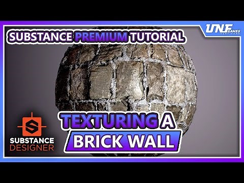 Substance Desginer Tutorial - Creating a Brick Wall