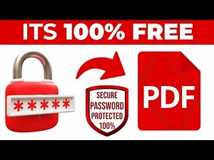How to Password Protect a PDF Document - Add Secure Protection