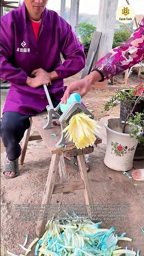 Old School Radish Shredder Machine! Satisfying Cutting Process