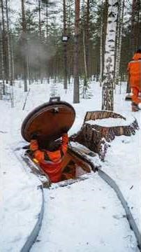 🌲 “Secret Door in Snow” #usa #trending 😃#shorts