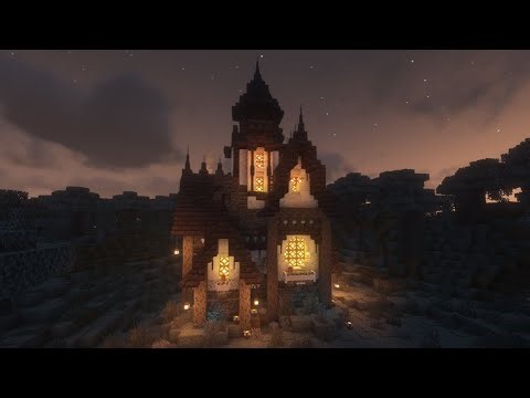 Minecraft | How to build a Pale Manor 🕯️