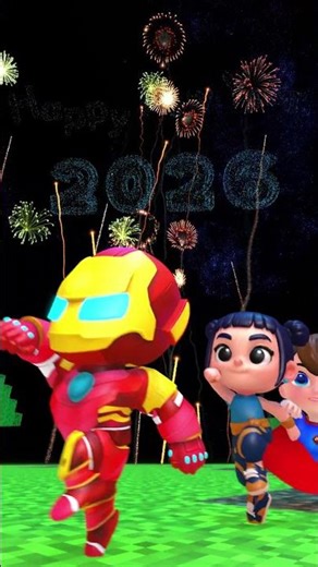 Rumi and her friends wish everyone a Happy New Year 2026! 🎉 #kpop #funny #happynewyear