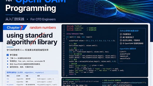 C   Crash Course for OpenFOAM Programming, Lecture 7 random numbers