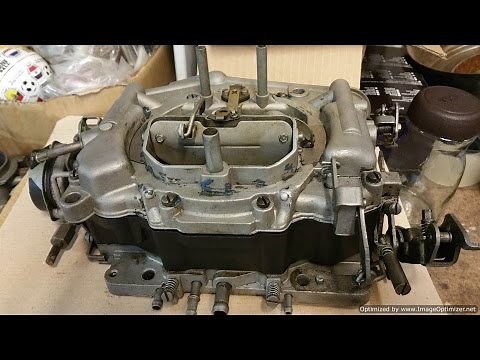 Rebuilding the Carter Thermoquad Carburettor - Cleaning and Parts Selection Part 1