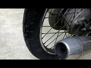 スーパーカブ タイヤとチューブの交換 その２【タイヤとチューブの取付け】