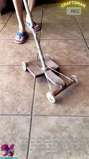 Steering Moving Tool With Rope #shorts #viral #tools #creative #technology