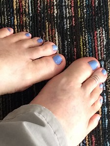 Male polish  Men wearing toenail polish