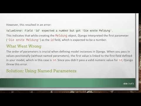 Fixing the ValueError in Django When Saving Objects to Database