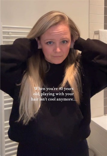 💁‍♀️ If playing with your hair isn’t cool, then I don’t want it!! I’m 40, I cracked the code to awesome hair, I can help you. Simple!! 📲 DM “AWESOME” if you want awesome, rad hair for 2026! #awesome #hair #2026 #newyear #newhair